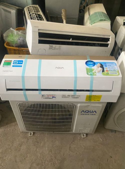 may lanh cu aqua 1hp inverter gia re