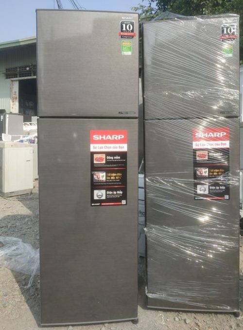 tu lanh sharp 271l inverter cu sj x281e ds