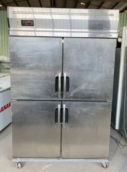 tu dong mat inox 4 canh berjaya bsdu2f2c