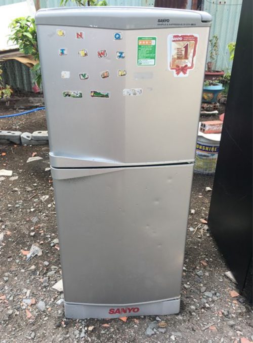 tu lanh cu sanyo 110l can tho