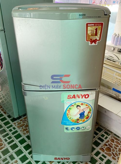 thanh ly tu lanh sanyo 110l gia re can tho
