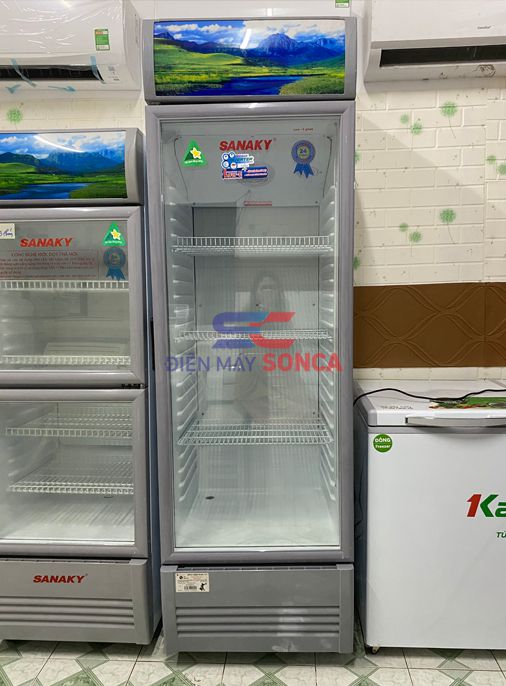 thanh ly tu mat sanaky inverter 340 lit vh 408k3l